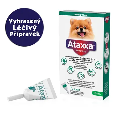 Ataxxa 200 Spot-on Dog S (do 4kg)