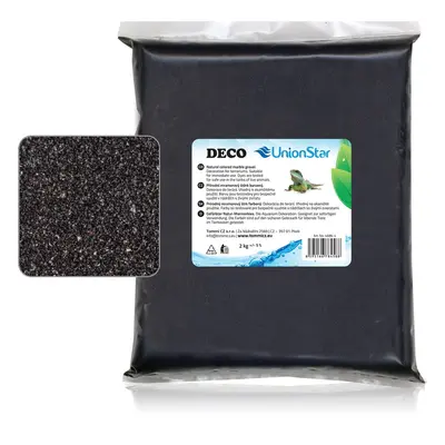 DECO Terarijní písek černý 2kg