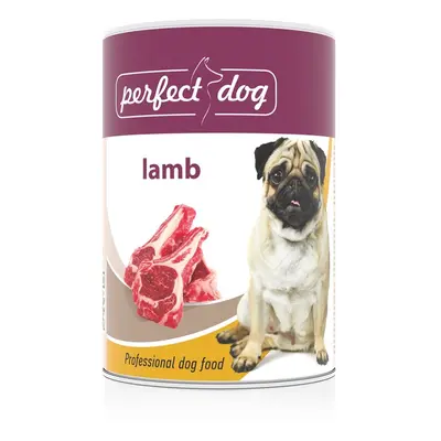 Konzerva Perfect Dog Lamb (jehněčí), 400g