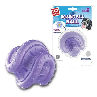 GiGwi míček Rolling Bell Ball, 7,5 cm