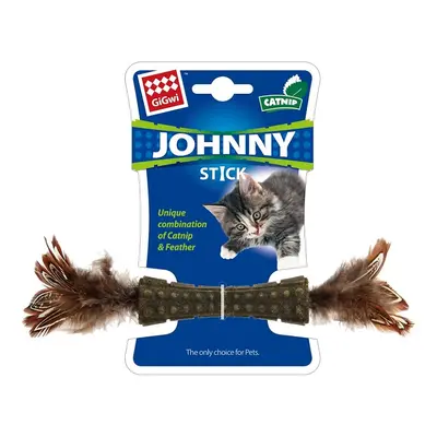 GiGwi Johnny Stick Catnip s oboustr. peříčky