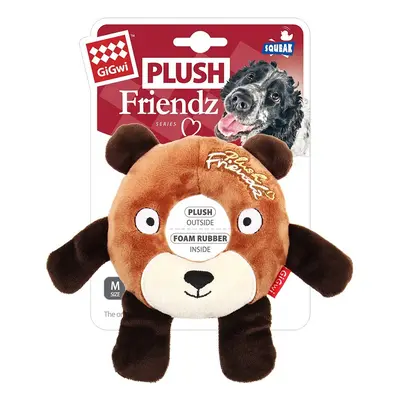 GiGwi Plush Friendz medvěd s gum. kroužkem