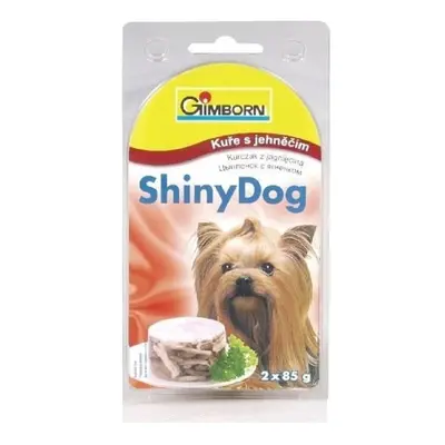 Kapsička pro psy ShinyDog kuře+jehněčí (2x85g) 090615