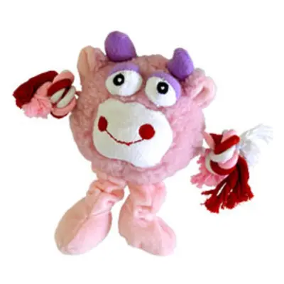 Monster Friend - růžová plyšová hračka pro psy, 21cm