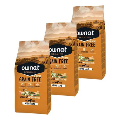 SET OWNAT GF PRIME DOG Adult Lamb 3kg