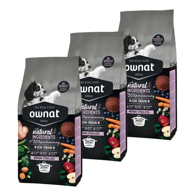 SET OWNAT ULTRA DOG Medium Sterilized 3kg