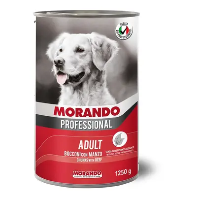 Konzerva pro psy Morando Professional hovězí 1250g - pes 090156