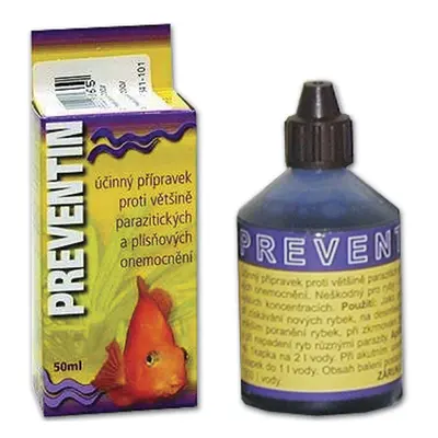 Akvaristika - Preventin léčivo, 50ml