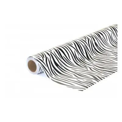 Imitace kůže zebra polepová fólie 152x2000cm - interiér/exteriér