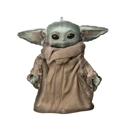 Fóliový balónek - Baby Yoda, 66 cm