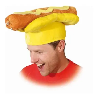 Plyšová čepice - Hot Dog