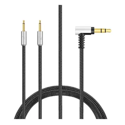 Audio kabel pro sluchátka Sennheiser - Černo stříbrný, 120 cm