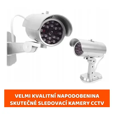 Atrapa security kamery s blikající LED diodou