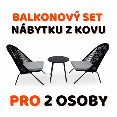 Terrace Balkonová sestava Duo + 2x křeslo Harmony