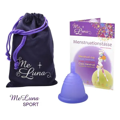 Menstruační kalíšek Me Luna Sport L Shorty se stopkou violet (MELU123)