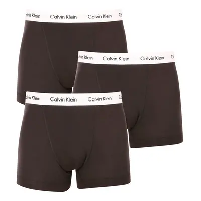 3PACK pánské boxerky Calvin Klein černá (U2662G-001)