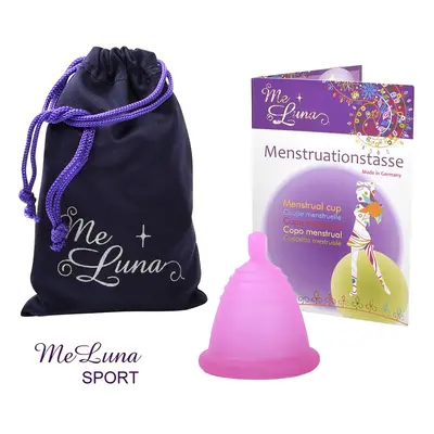 Menstruační kalíšek Me Luna Sport XL Shorty s kuličkou fuchsia (MELU132)