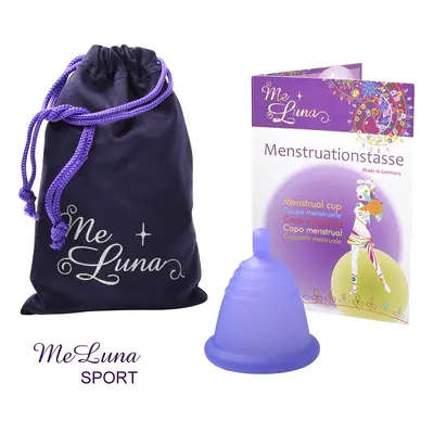 Menstruační kalíšek Me Luna Sport XL Shorty s kuličkou violet (MELU116)