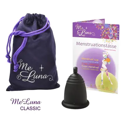 Menstruační kalíšek Me Luna Classic S s kuličkou černá (MELU029)