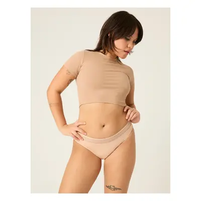 Menstruační kalhotky Modibodi Sensual Bikini Light-Moderate Beige (MODI4050B)