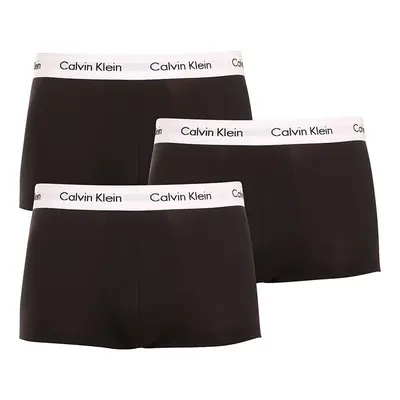 3PACK pánské boxerky Calvin Klein černé (U2664G-001)