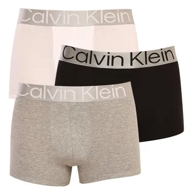 3PACK pánské boxerky Calvin Klein vícebarevné (NB3130A-MP1)