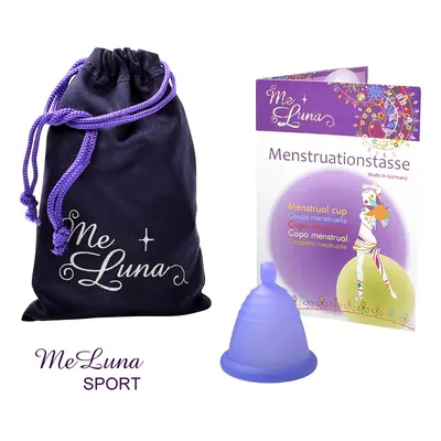 Menstruační kalíšek Me Luna Sport S Shorty s kuličkou violet (MELU113)