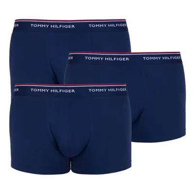 3PACK pánské boxerky Tommy Hilfiger tmavě modré (1U87903842 409)