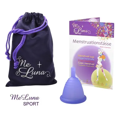 Menstruační kalíšek Me Luna Sport S Shorty se stopkou violet (MELU121)