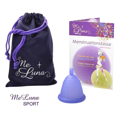 Menstruační kalíšek Me Luna Sport M Shorty s kuličkou violet (MELU114)