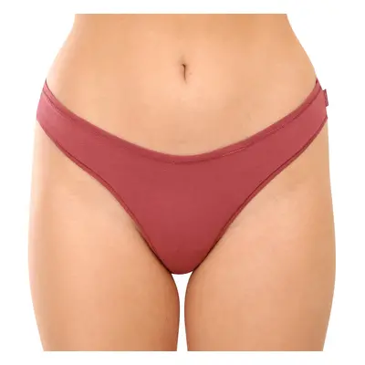 Dámská tanga Calvin Klein růžové (QD3954E-VLL)