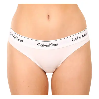 Dámské kalhotky Calvin Klein bílé (F3787E-100)