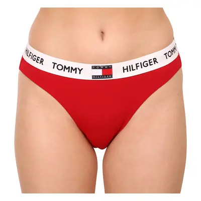 Dámské kalhotky Tommy Hilfiger červené (UW0UW02193 XCN)