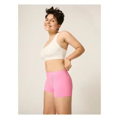 Menstruační kalhotky Modibodi Teen Hipster Boyshort Moderate-Heavy Fairy Floss Pink (MODI4101FFP