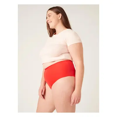 Menstruační kalhotky Modibodi Seamfree Full Brief Heavy-Overnight Waratah Red (MODI4064WR)