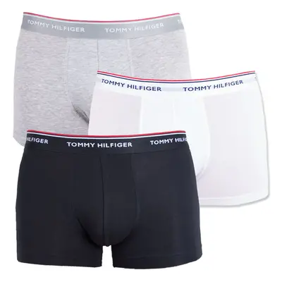 3PACK pánské boxerky Tommy Hilfiger vícebarevné nadrozměr (1U87905252 004)