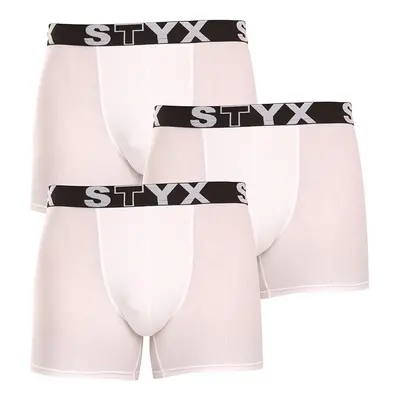 3PACK pánské boxerky Styx long sportovní guma (U10616161)