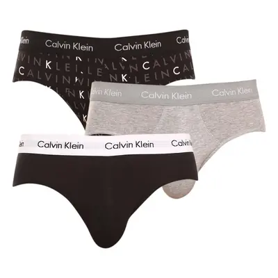 3PACK pánské slipy Calvin Klein vícebarevné (U2661G-YKS)