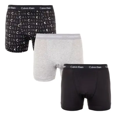 3PACK pánské boxerky Calvin Klein vícebarevné (U2662G-YKS)