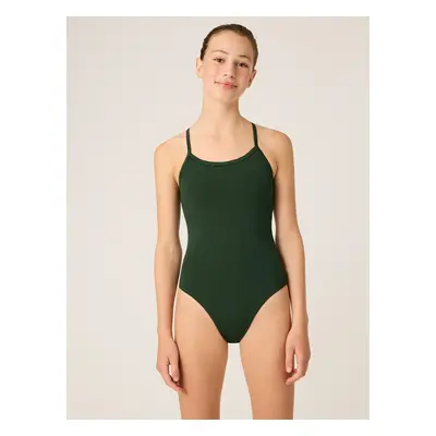 Menstruační plavky Modibodi Teen One Piece Forest Green (MODI4345FG)