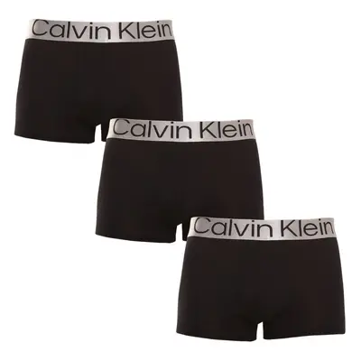 3PACK pánské boxerky Calvin Klein černé (NB3130A-7V1)