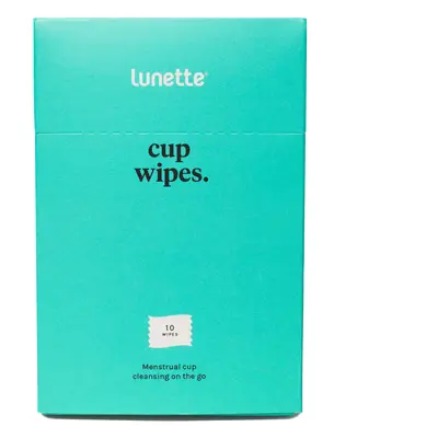 Vlhčené ubrousky na kalíšek Lunette Cup Wipes 10 ks (LUNET22)