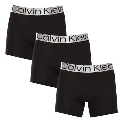 3PACK pánské boxerky Calvin Klein černé (NB3131A-7V1)