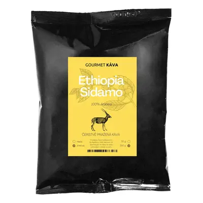 Etiopie Sidamo, zrnková káva arabica