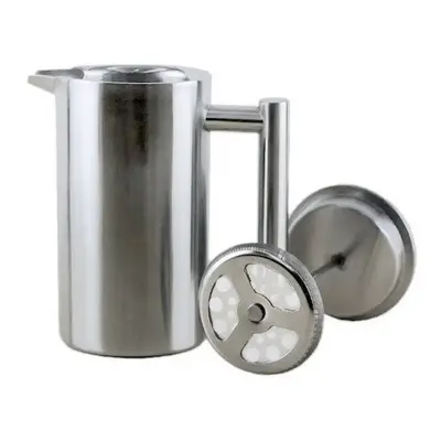 Nerezový frenchpress 600ml Kaffia - Silver