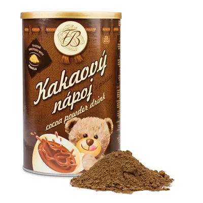 Kakaový nápoj v prášku, dóza 500g, čokoládovna Troubelice