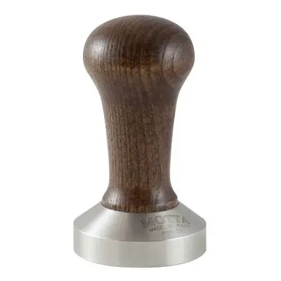 Tamper Motta 53mm nerez/dřevo