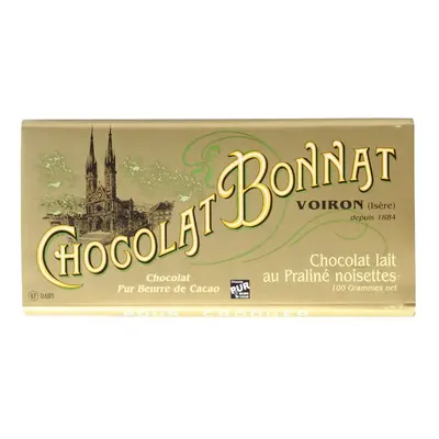 Čokoláda Bonnat au Praline Noisettes - mléčná