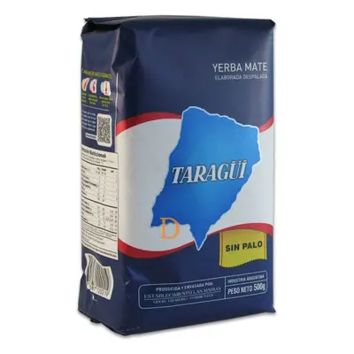 Yerba Maté Taragüi Sin Palo 500g