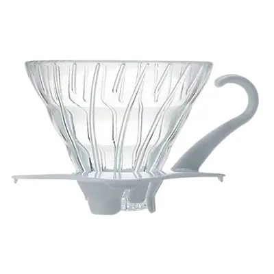 Hario skleněný Dripper V60-01 - bílý (VDG-01W)